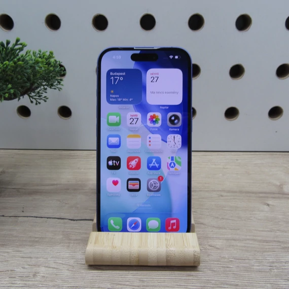 Apple iPhone 16 128GB Blue - Karcmentes állapot - 90% akku