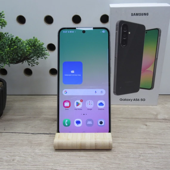 Samsung Galaxy A56 128GB Awesome Graphite – Újszerű állapot – 8GB RAM – 6 hónap garancia