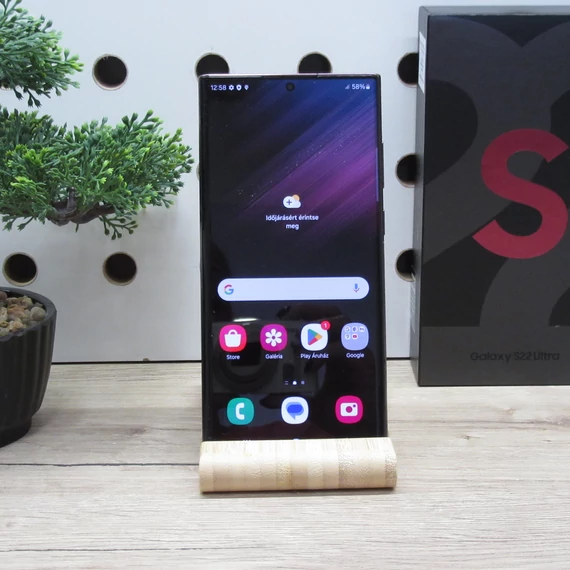 Samsung Galaxy S22 Ultra 128GB Burgundy – Karcmentes állapot – 8GB RAM – 6 hónap garancia