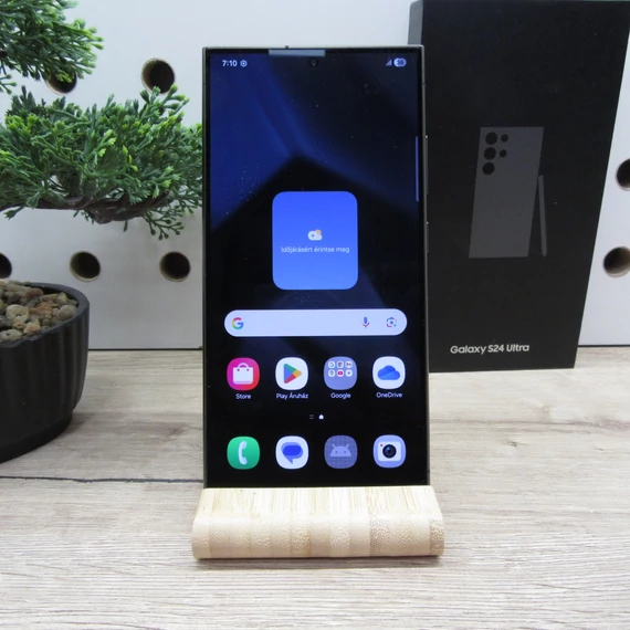 Samsung Galaxy S24 Ultra 256GB Titanium Black – Megkímélt állapot – 12GB RAM – 6 hónap garancia