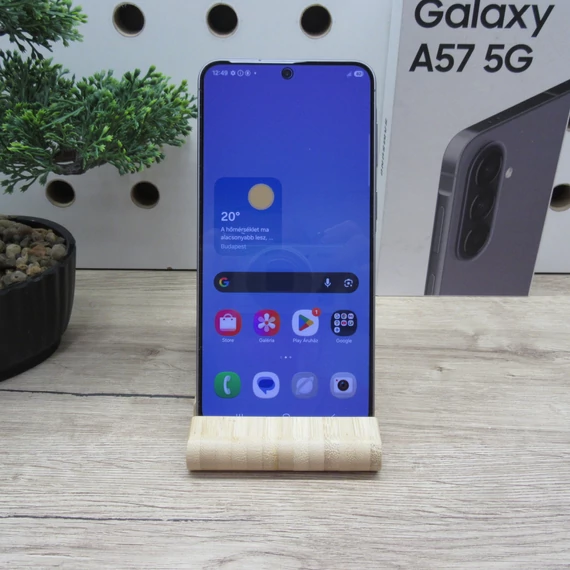 Samsung Galaxy A57 5G 256GB Awesome Gray – Karcmentes állapot – 8GB RAM – 2029.04.10. garancia