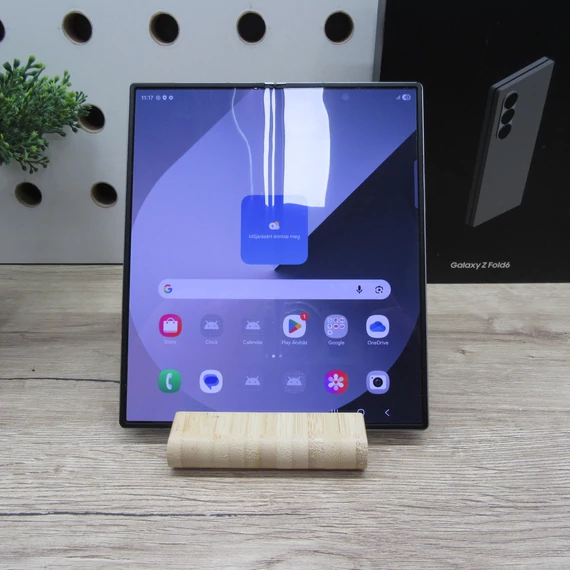 Samsung Galaxy Z Fold6 12/256GB Silver Shadow – használt, karcmentes – 6 hónap garancia