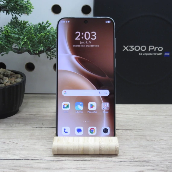 Vivo X300 Pro 5G 512GB Brown - Karcmentes állapot - 100% akku