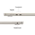 Apple MacBook Air 15.3: STARLIGHT/M5 10C CPU/10C GPU/24GB/1TB-MAG