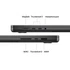 Apple MacBook Pro 16: SPACE BLACK/M4 Pro 14C/20C GPU/24GB/512G-MAG