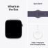 Apple Watch S11 GPS 46mm Silver Aluminium Case with Purple Fog Sport Band - S/M