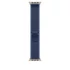 Apple Watch 49mm Loop:  Blue/Bright Blue Trail Loop - M/L - Natural Titanium Finish