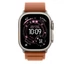 Apple Watch 49mm Loop:  Terra Cotta Alpine Loop - Medium - Natural Titanium Finish