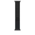 Apple Watch 49mm Loop:  Black Alpine Loop - Medium - Black Titanium Finish