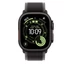 Apple Watch 49mm Loop:  Black/Charcoal Trail Loop - M/L - Black Titanium Finish