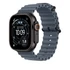 Apple Watch 49mm Band:  Anchor Blue Ocean Band Extension - Black Titanium Finish