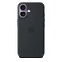 MagSafe-rögzítésű iPhone 17-szilikontok – fekete