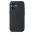 MagSafe-rögzítésű iPhone 17-szilikontok – fekete