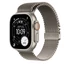Apple Watch 49mm Loop:  Natural Titanium Milanese Loop - Large
