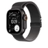 Apple Watch 49mm Loop:  Black Titanium Milanese Loop - Small