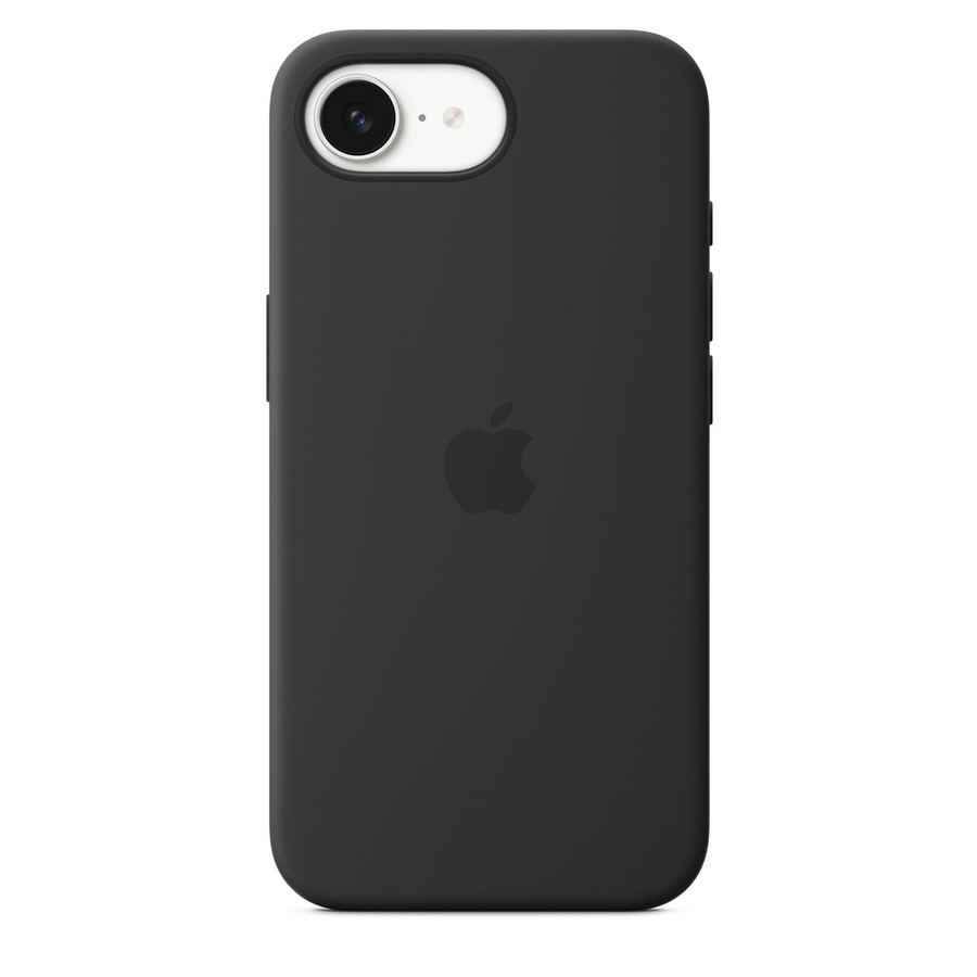 Apple szilikon tok – iPhone 16e, fekete
