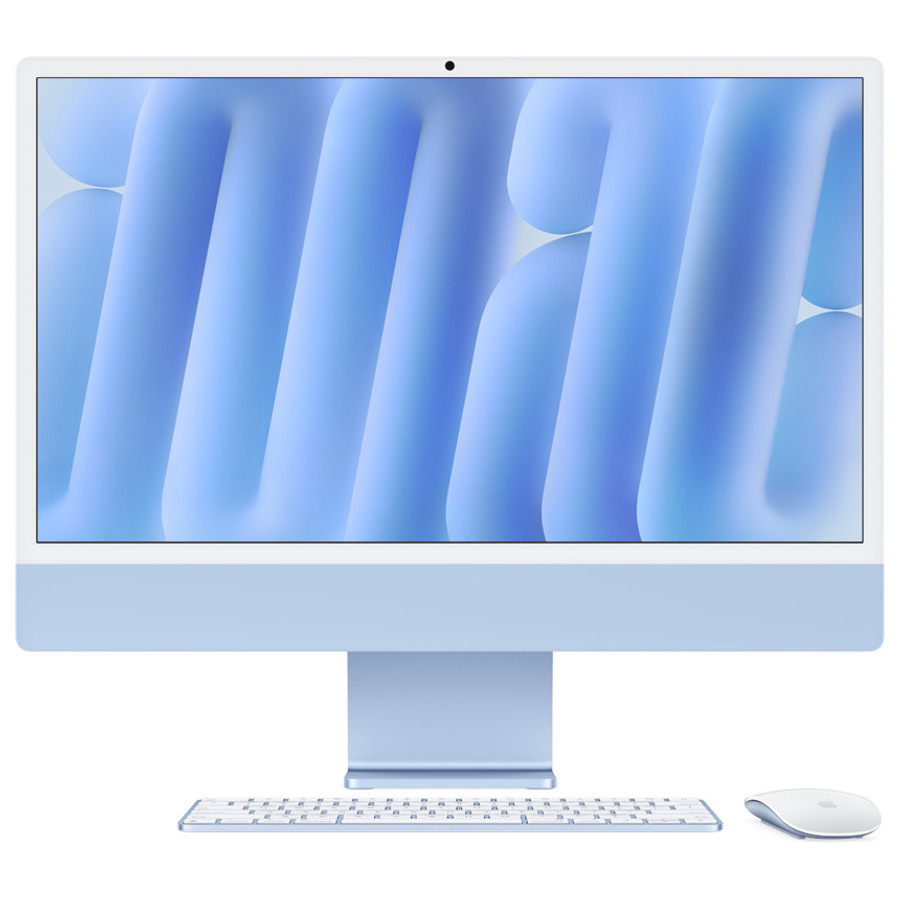 Apple iMac 24" M4 (10C/10C) 16GB/512GB – kék